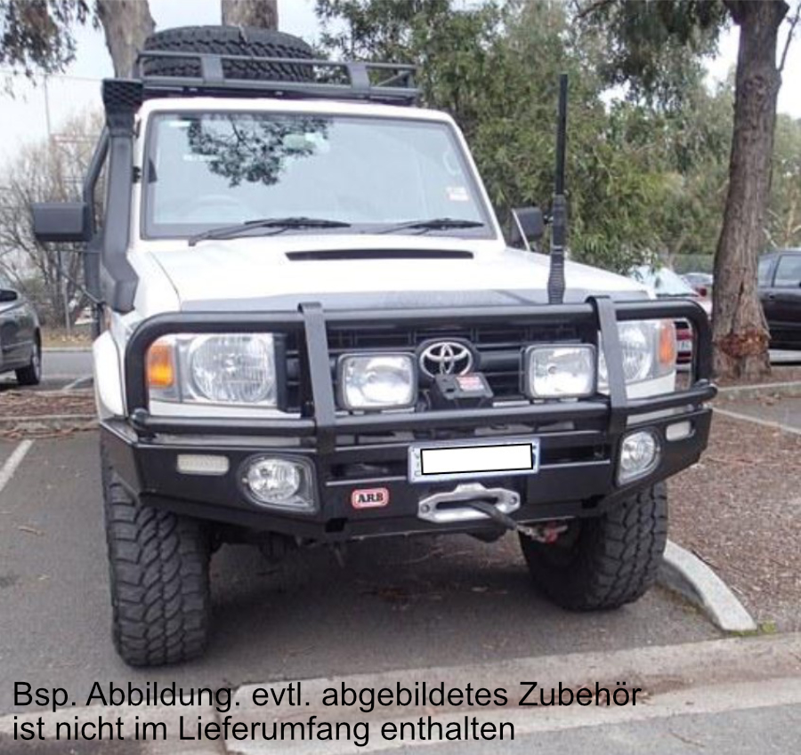 ARB-Windenstoßstange Toyota HZJ 7 ab `07 mit KV und Airbag, 60.3mm ARB-Windenstoßstange Toyota HZJ 7 ab `07 mit KV und Airbag, 60.3mm