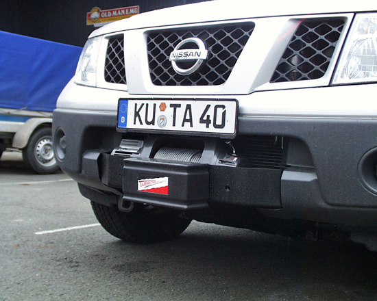 Windenanbausatz Nissan D40, Pathfinder, alle BJ, nur 2.5 l Diesel, M6000-XP 9.5 Windenanbausatz Nissan D40, Pathfinder, alle BJ, nur 2.5 l Diesel, M6000-XP 9.5