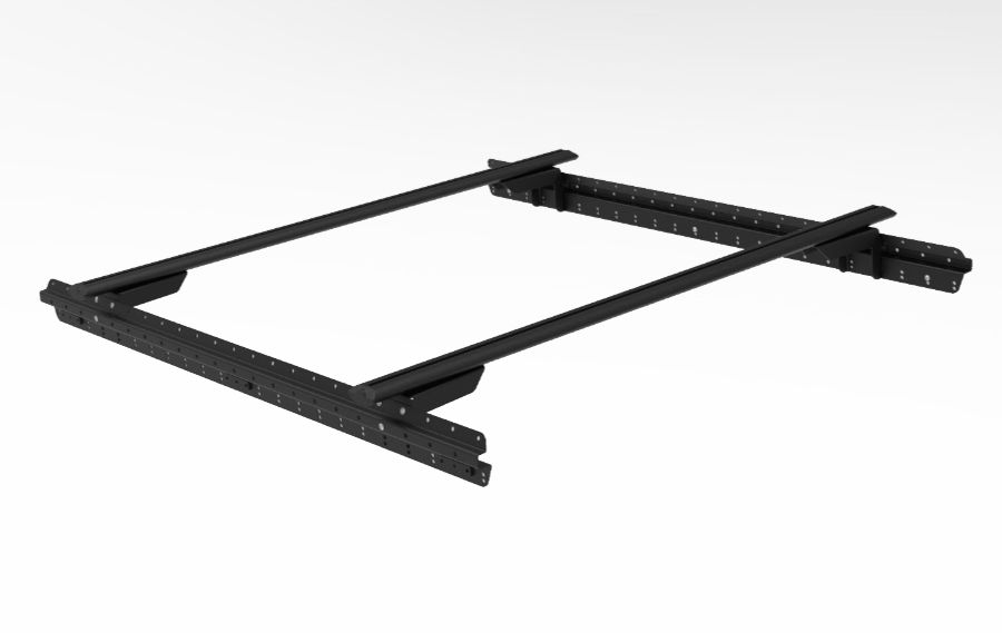 Muli-Rack System ''flach'' XtraCab, inkl. 2 Rhino Rack Sportz Querträger Muli-Rack System ''flach'' XtraCab, inkl. 2 Rhino Rack Sportz Querträger