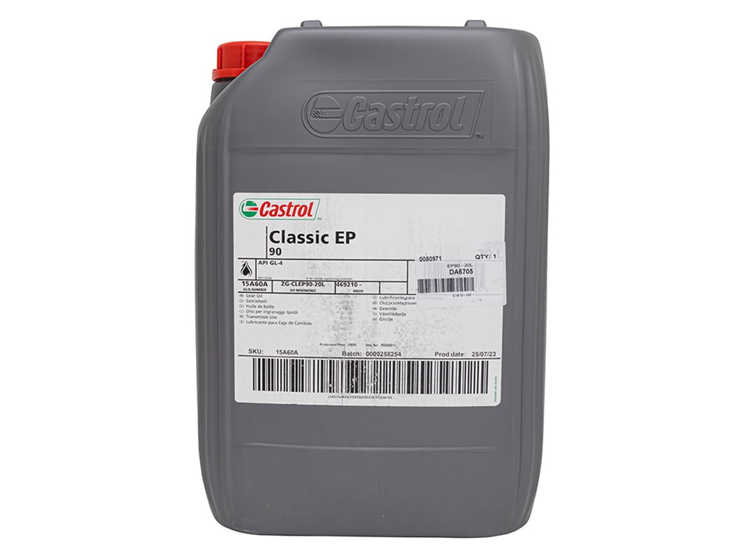 DA6705 Castrol EP90 Hochdruck-Api GL4 - 20L