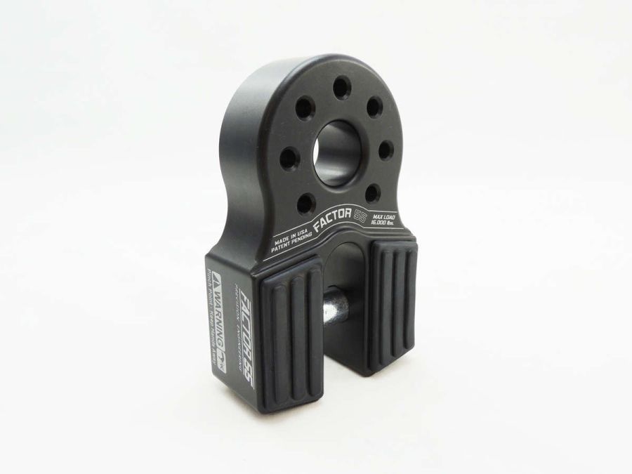 ''FACTOR 55'' FLATLINK WINCH SHACKLE MOUNT BLACK