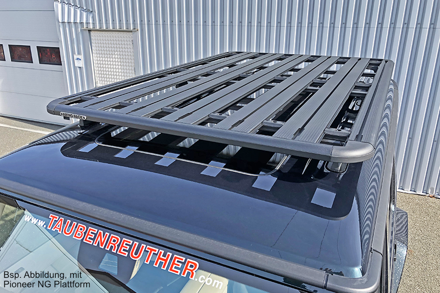 Rhino Rack Pioneer 6 Plattform 2100x1430 Mercedes G 463A ab `19, inkl. Fußkit Rhino Rack Pioneer 6 Plattform 2100x1430 Mercedes G 463A ab `19, inkl. Fußkit