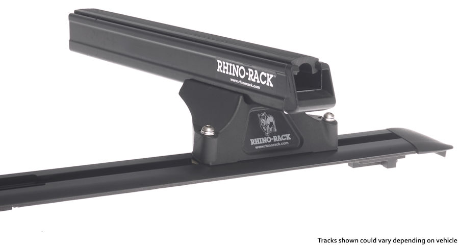 Rhino Rack HD Querträger 1375mm, (3) Pajero V60/80 lang, inkl. Schienenkit