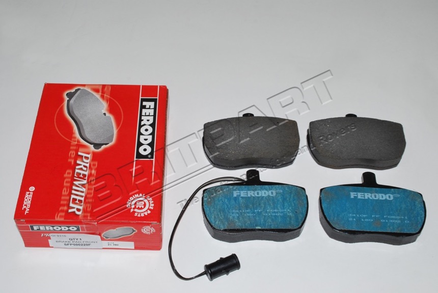 SFP500220F Bremsbeläge vorne Discovery 1, incl. Anbaumaterial, Range Rover Classic