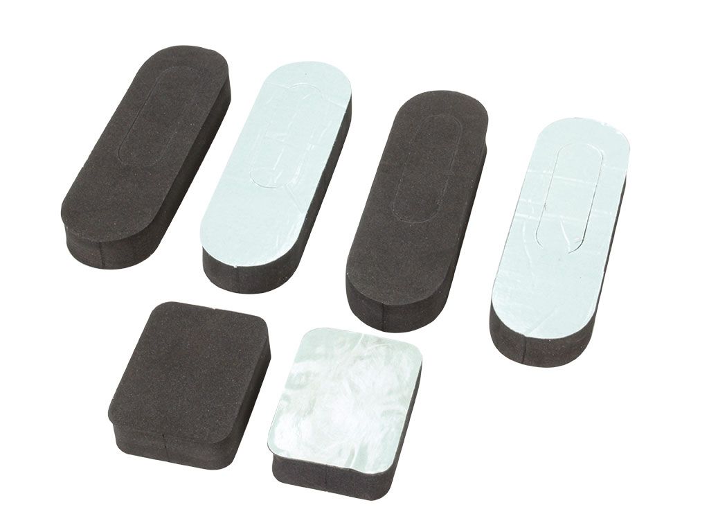 Ersatzpolster-Set für vertikal Surfboard-Halterung