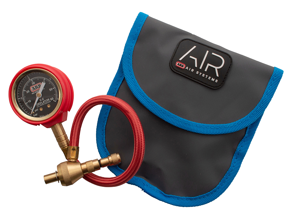 ARB Reifendruckprüfer mit Schnellablass- Funktion, Anzeige Bar/PSI, 0-4 Bar