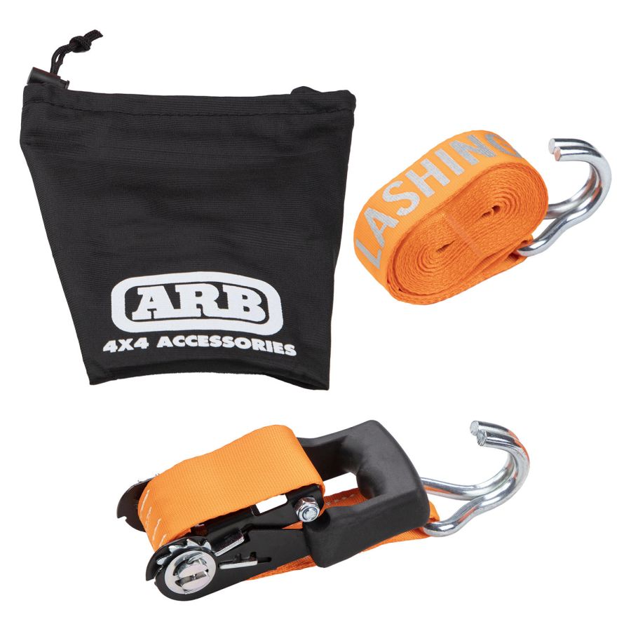 ARB Ratschengurt 5m x 50mm 750 kg, mit 2 J-Haken ARB Ratschengurt 5m x 50mm 750 kg, mit 2 J-Haken