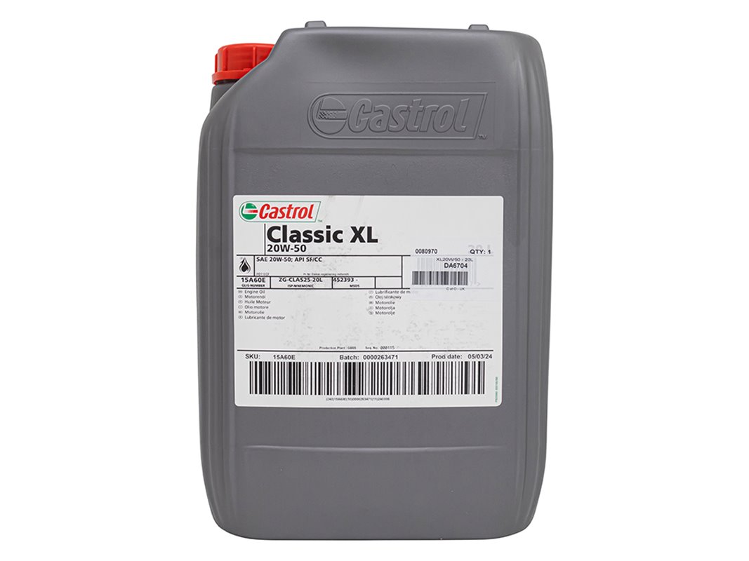 DA6704 Castrol Classic XL20W/50 - 20L