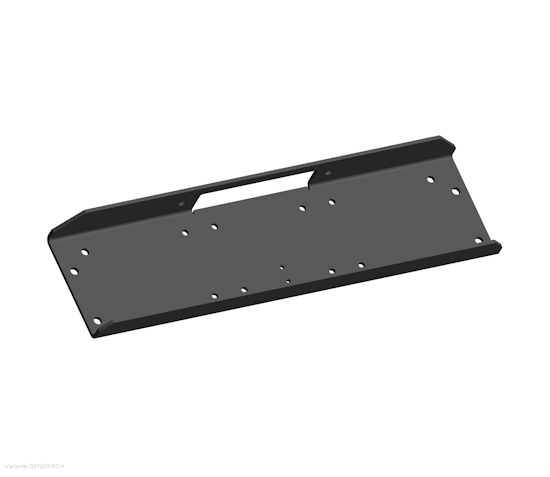 Universalanbauplatte für Seilwinden M4500-HS9500i, ZEON