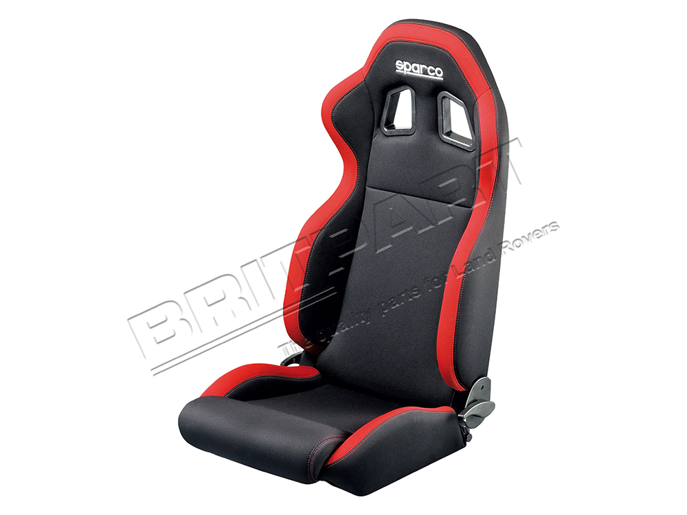 DA7305 Sparco Schalensitz Defender schwarz/rot