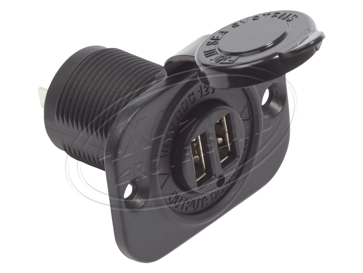 da4679 USB Anschluss Doppelt zum Einbau Defender Land Rover