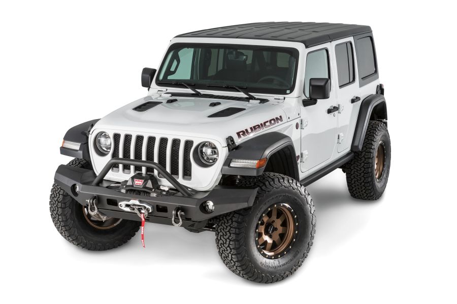 WARN ''Elite'' Seilwindenstoßstange Jeep Wrangler JL, mit Kühlergrill Bügel WARN ''Elite'' Seilwindenstoßstange Jeep Wrangler JL, mit Kühlergrill Bügel