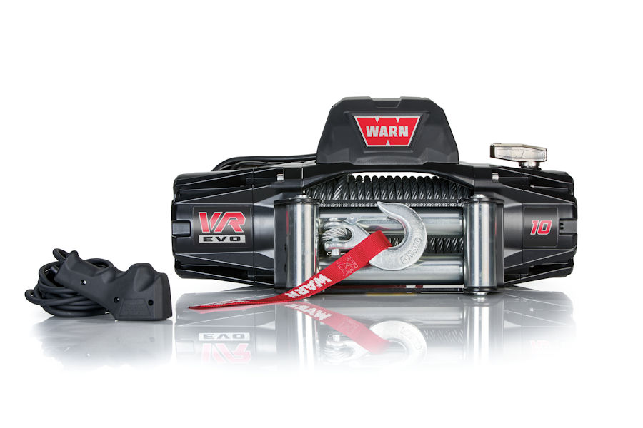 Seilwinde WARN VR EVO 10 12V 4.536 kg Zugkraft, Stahlseil Seilwinde WARN VR EVO 10 12V 4.536 kg Zugkraft, Stahlseil