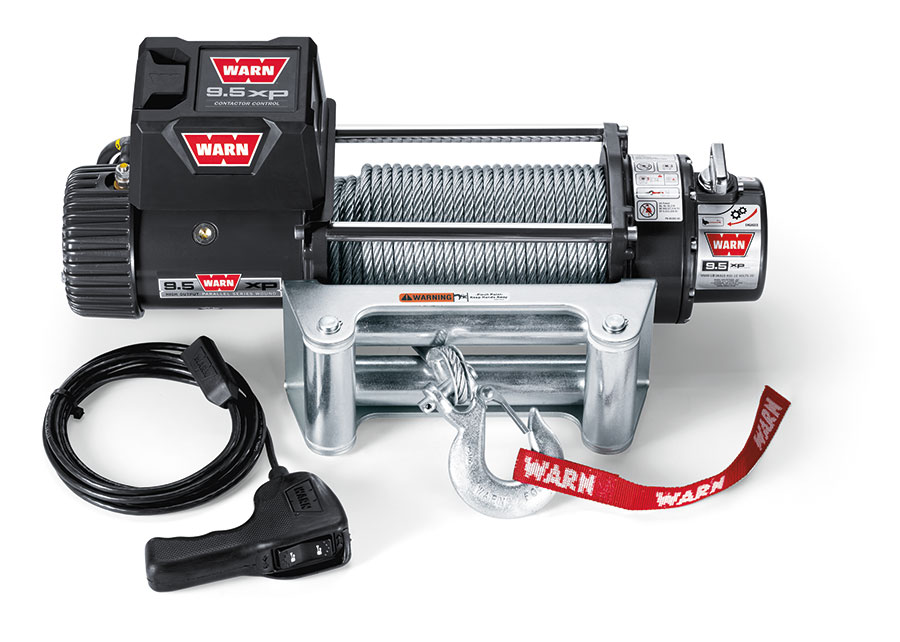 Seilwinde WARN 9.5XP 12V 4.300 kg Zugkraft inkl. Funkfernbedienung Seilwinde WARN 9.5XP 12V 4.300 kg Zugkraft inkl. Funkfernbedienung