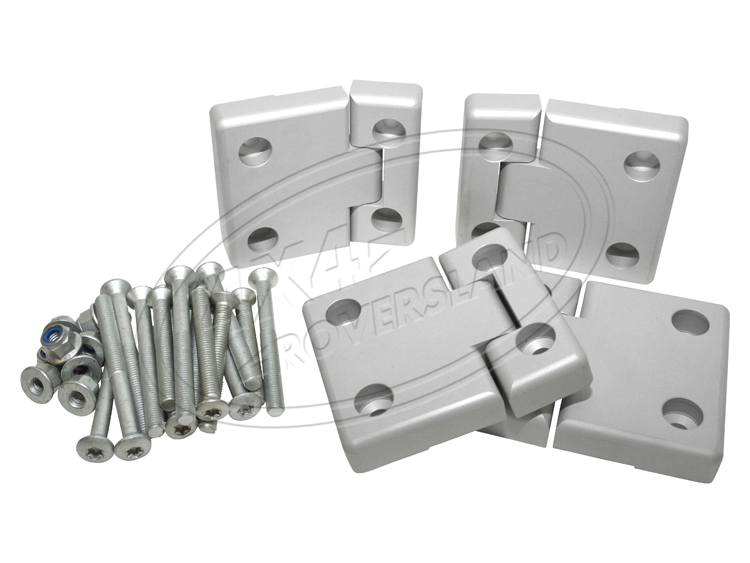 da1309 Defender Türscharnierkit Aluminium, Land Rover, und Edelstahlschrauben