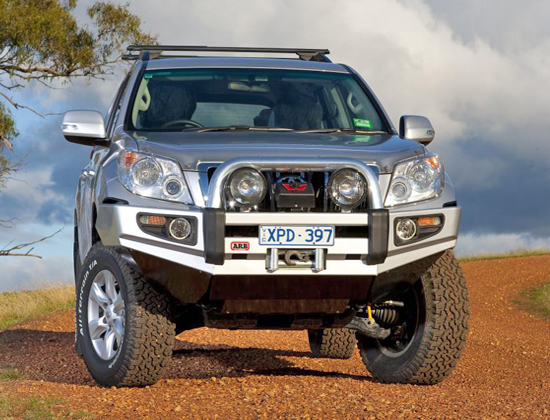ARB-Saharabar Toyota J150 bis `12/13 o. Parksensor ohne Bügel und Gummipuffer ARB-Saharabar Toyota J150 bis `12/13 o. Parksensor ohne Bügel und Gummipuffer