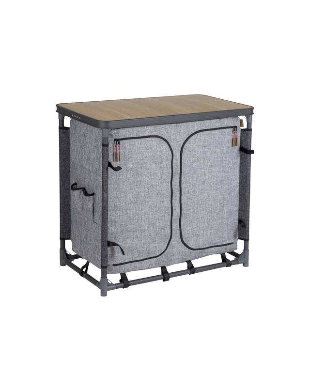 Movera-L-9961764100 Küchenschrank Bo-Camp Kitchen Island Hampton Farbe grau