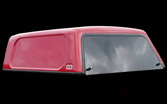 Basic Hardtop für Isuzu D-Max DC `17-21 flach, glatt, seitlich geschlossen