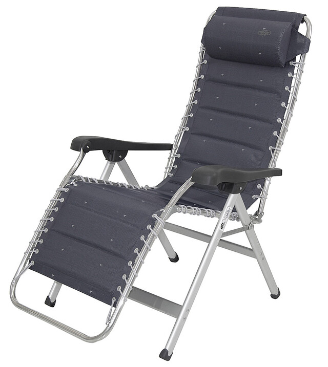 Movera-L-9928749100 Relax Entspannungsliege CRESPO Deluxe gepolstert Farbe anthrazit