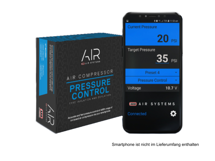 ARB Pressure Control, Bluetooth Reifendruck-Kontrollsystem ARB Pressure Control, Bluetooth Reifendruck-Kontrollsystem