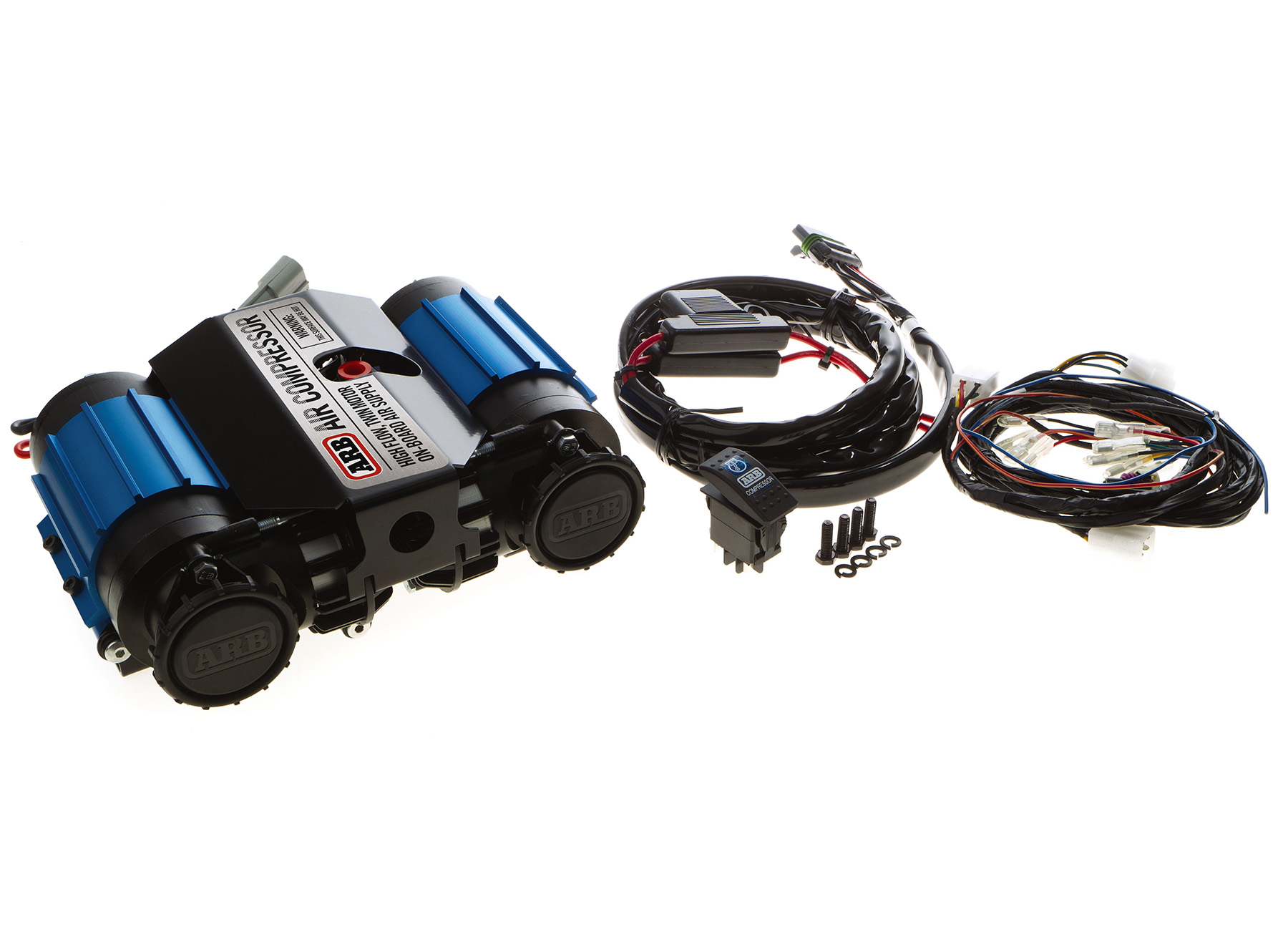 ARB-Doppelkompressor 24-Volt, CKMTA24, 174l/m, HxLxB 102x190x275mm ARB-Doppelkompressor 24-Volt, CKMTA24, 174l/m, HxLxB 102x190x275mm