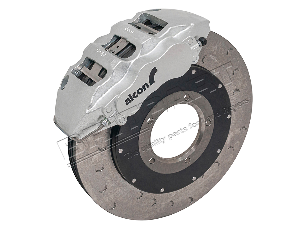 Alcon 18" Bremsanlage silber (6 Kolben) für vorne