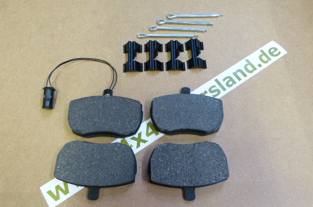 sfp500220g Bremsbeläge vorne Discovery 1, incl. Anbaumaterial, Range Rover Classic