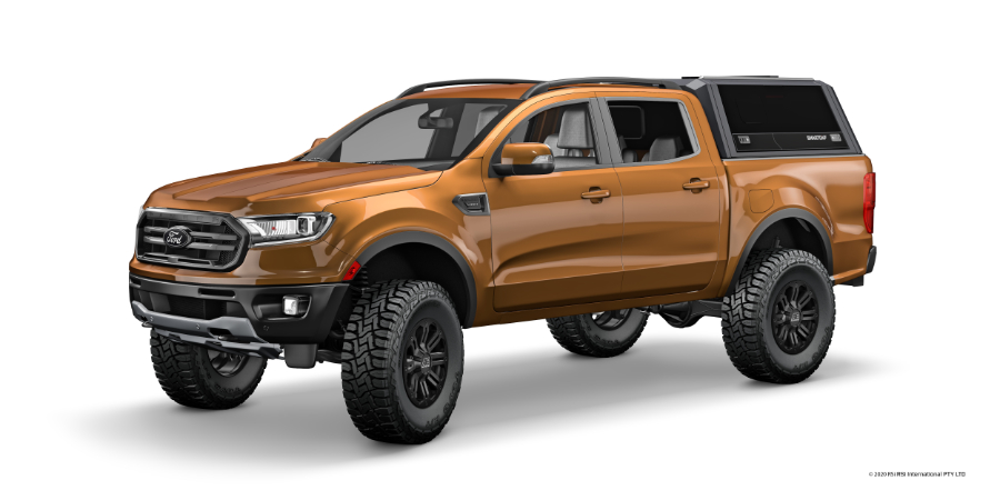 RSI EVO Sport Ford Ranger Raptor 19 - 11/2022, Doppelkabine, mattschwarz RSI EVO Sport Ford Ranger Raptor 19 - 11/2022, Doppelkabine, mattschwarz