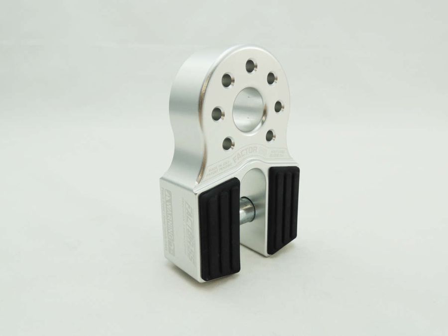 ''FACTOR 55'' FLATLINK WINCH SHACKLE MOUNT SILVER ''FACTOR 55'' FLATLINK WINCH SHACKLE MOUNT SILVER