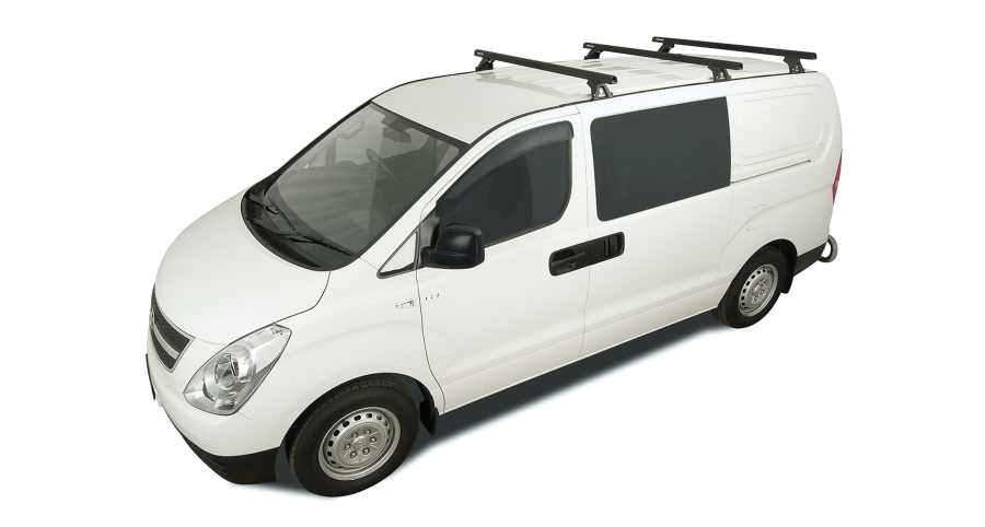 Rhino Rack HD Querträger, 1500mm (3) Hyundai H1, `08->, inkl. Schienen+Füße