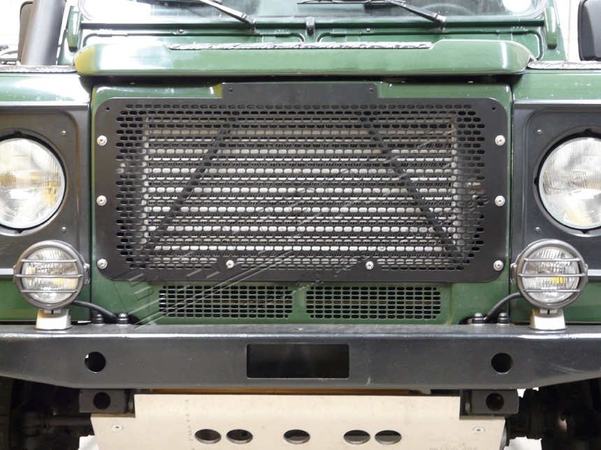 DA2356B Kühlergrill Defender Edelstahl (Schwarz)