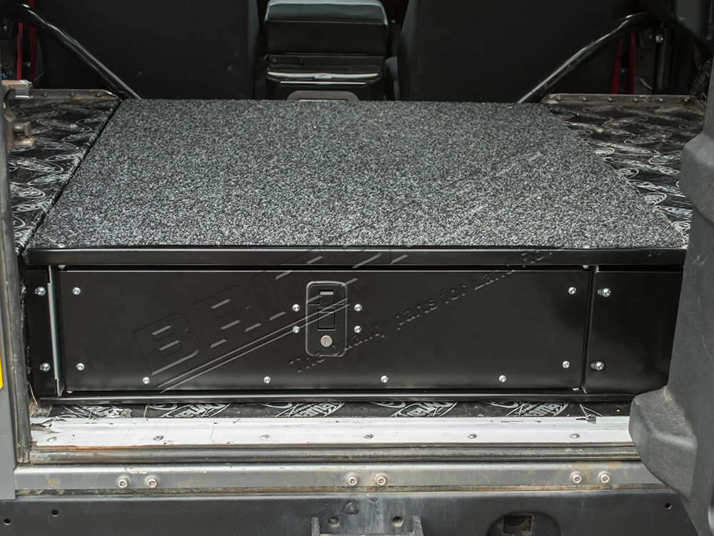 DA1470 Heavy Duty Schubladensystem abschließbar für Defender 90 / 110 Utility 2007–2016