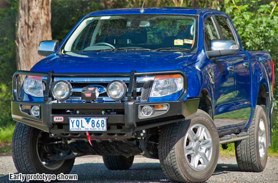 ARB-Windenstoßstange Ford Ranger `12-19 mit breiten Kotflügeln und Airbag ARB-Windenstoßstange Ford Ranger `12-19 mit breiten Kotflügeln und Airbag