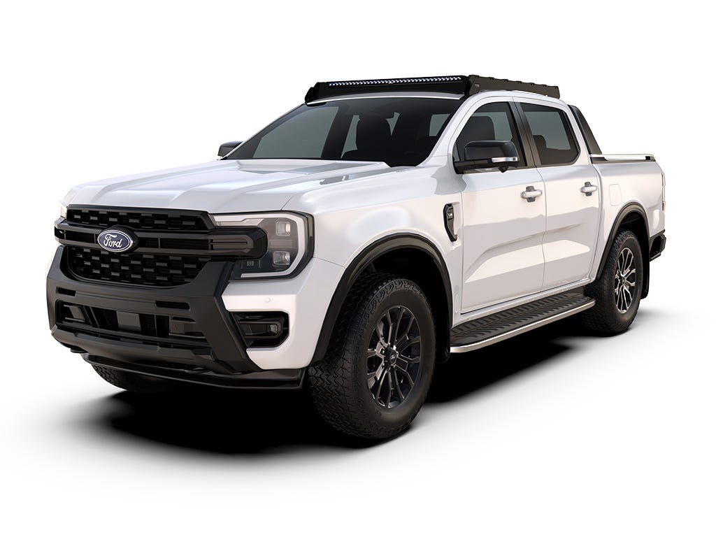 Ford Ranger T6.2/Wildtrak/Raptor Double Cab (2022-Current) Slimsport Roof Rack w/40in Light Bar Kit Ford Ranger T6.2/Wildtrak/Raptor Double Cab (2022-Current) Slimsport Roof Rack w/40in Light Bar Kit