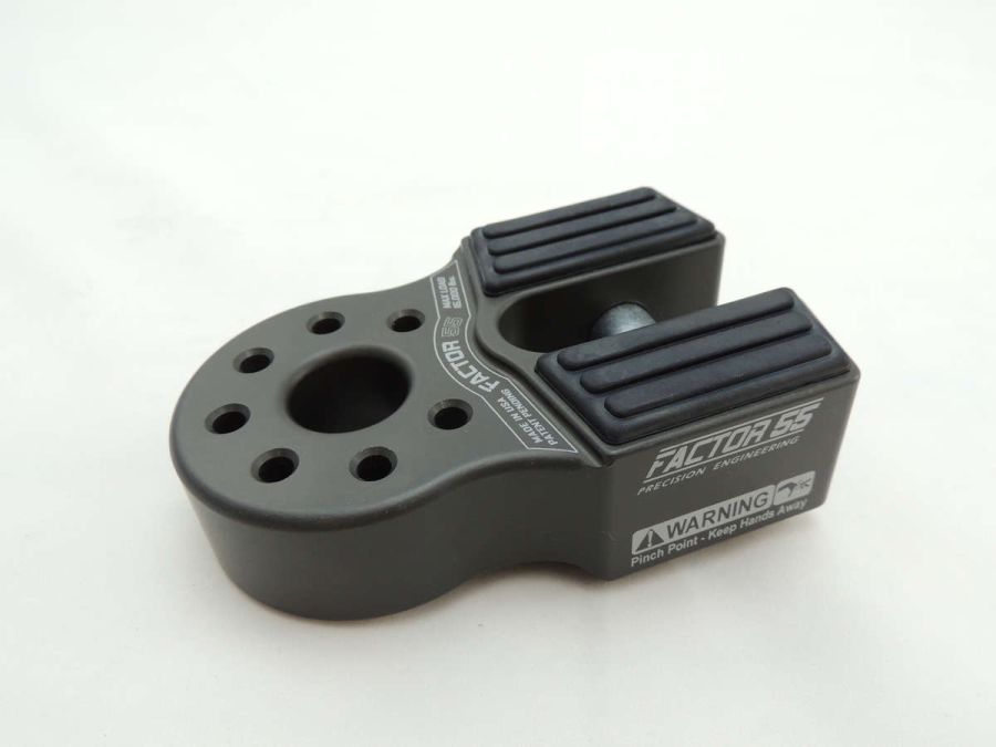 ''FACTOR 55'' FLATLINK WINCH SHACKLE MOUNT GRAY ''FACTOR 55'' FLATLINK WINCH SHACKLE MOUNT GRAY