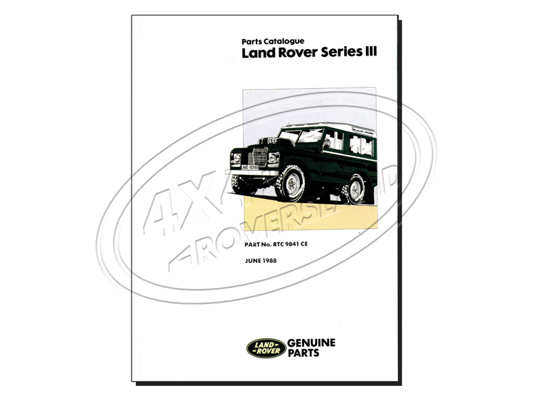 rtc9841ce Reparaturanleitung Serie 3 Land Rover RTC9841CE Manual Restaurierung