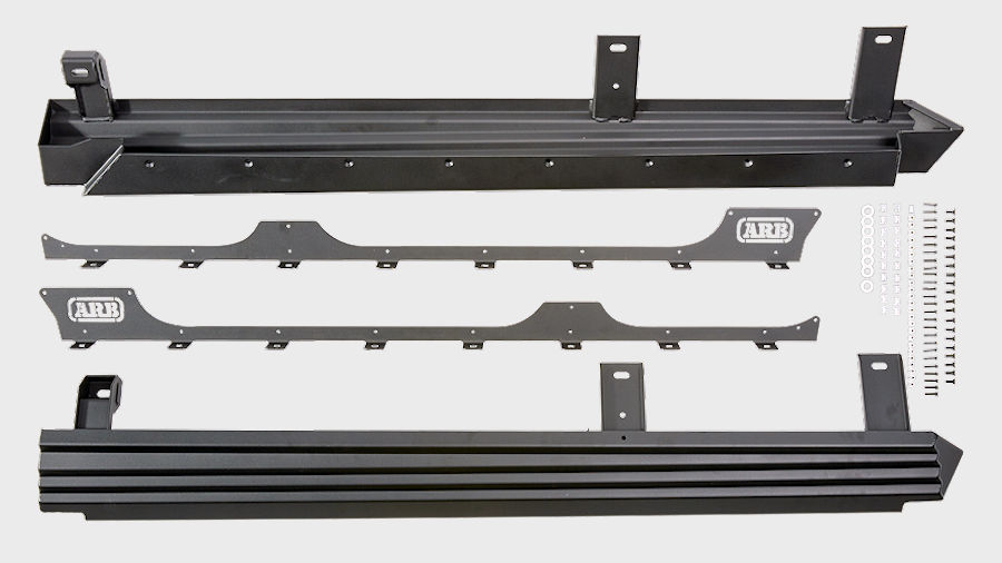 ARB-Rock Sliders Jeep Wrangler JL 4-Türer, schwarz ARB-Rock Sliders Jeep Wrangler JL 4-Türer, schwarz