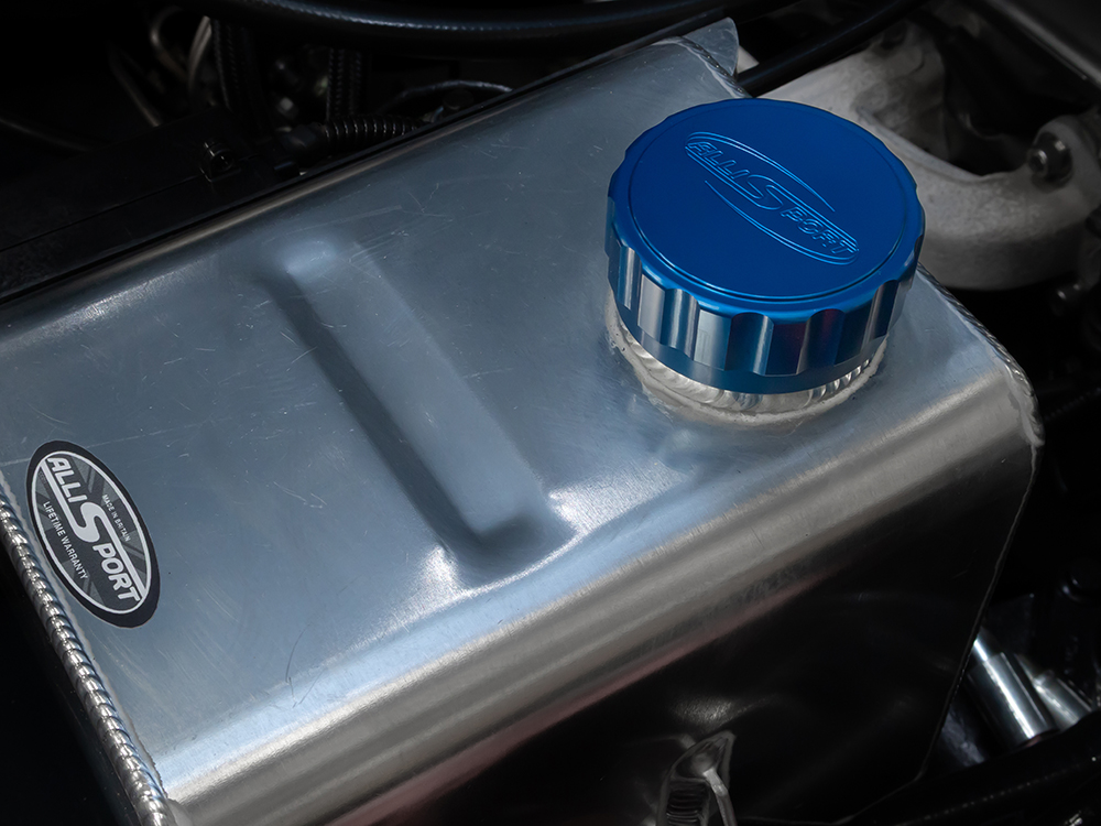 Britpart DA4953 AlliSport Aluminium-Deckel für den Ausgleichsbehälter von Land Rover Fahrzeugen.