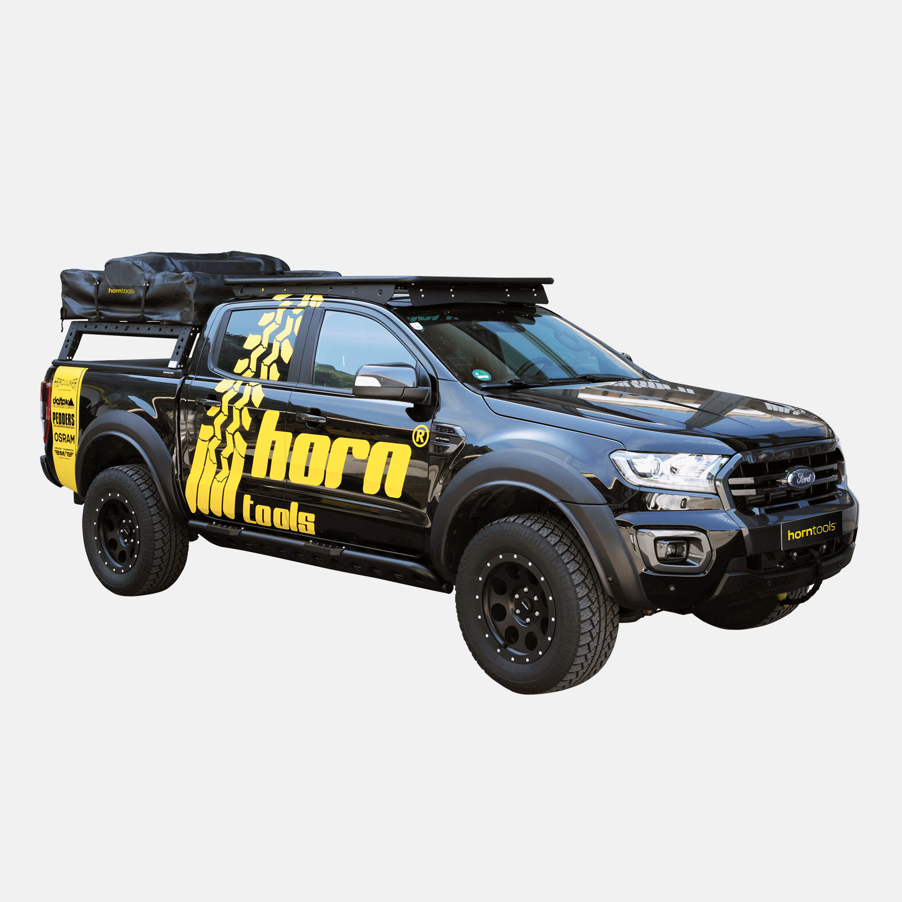 Horntools_Dachtraeger_HRANRR01NG_X_1 horntools Dachträger NAVIS für Ford Ranger (Bj. 2016 - 2022 T7)