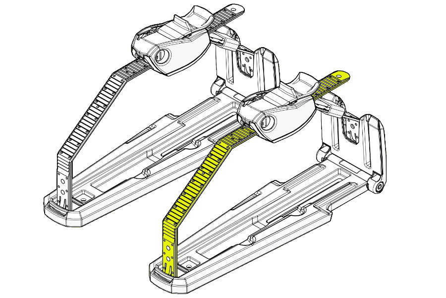 Rhino Rack MSIT Ersatzstrap 1 Stk. ''B'' Rhino Rack MSIT Ersatzstrap 1 Stk. ''B''