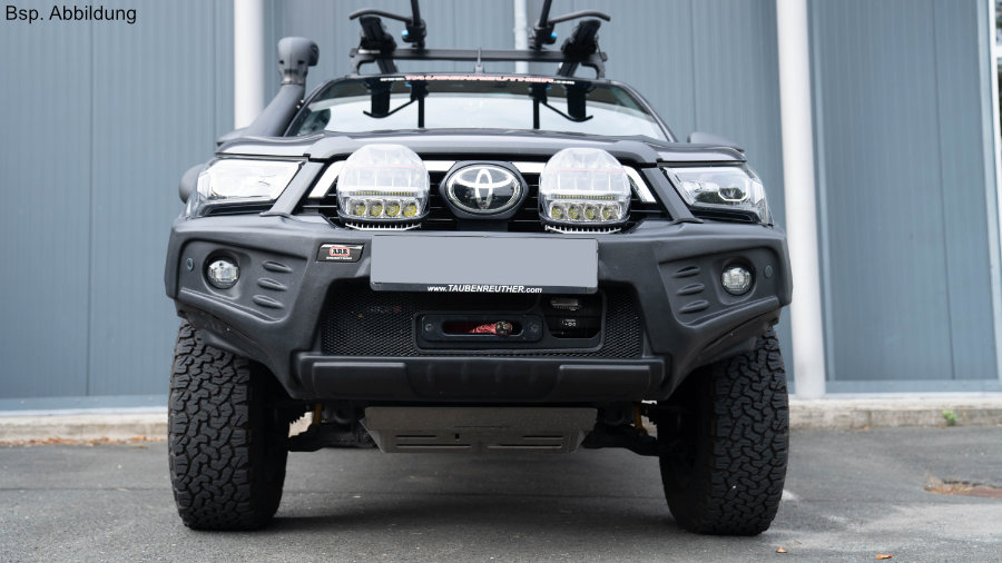 ARB-Stealthbar Toyota Hilux Revo ab `21 mit Seilwindenaufnahme, schwarz ARB-Stealthbar Toyota Hilux Revo ab `21 mit Seilwindenaufnahme, schwarz