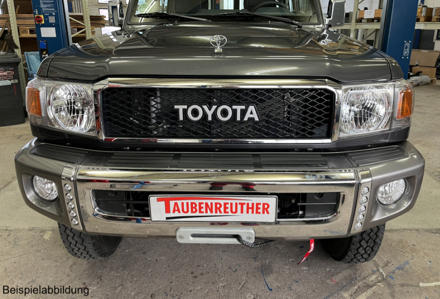 Seilwindenanbausatz Toyota J7 ab Bj. 2007, mit WARN XDC Seilwindenanbausatz Toyota J7 ab Bj. 2007, mit WARN XDC