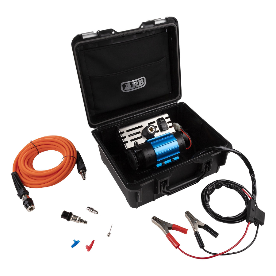 ARB-Kompressor 12-Volt, CKMP V2 im Koffer inkl. Zubehör, 7 m Luftschlauch