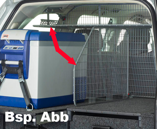 Outback Laderaumteiler + Ablage Toyota Land Cruiser 100