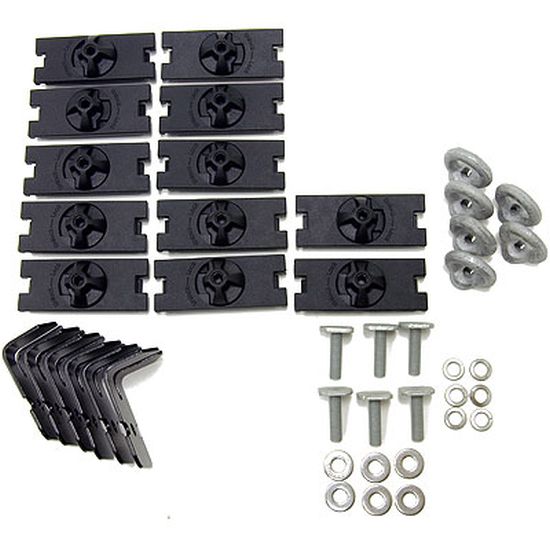 Adapter für Rhino Alu-Gepäckkorb 3 Querträger/5 Planken Vortex Bars Adapter für Rhino Alu-Gepäckkorb 3 Querträger/5 Planken Vortex Bars