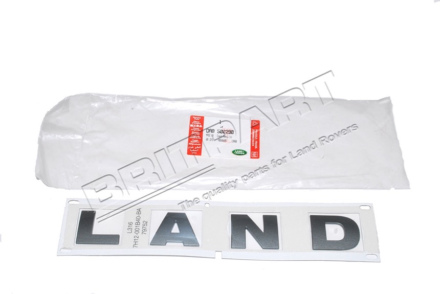 DAB500290 SCHRIFTZUG LAND für DEFENDER MOTORHAUBE