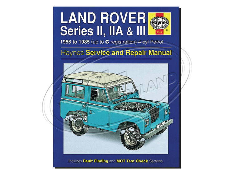 da3038 Reparaturbuch Series II, IIa und III