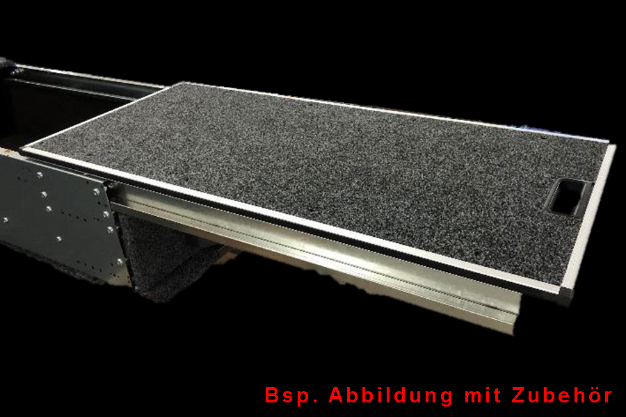 Outback Modular Schublade, mit Auszug, 500x1730x320 (Außen in mm), grau Outback Modular Schublade, mit Auszug, 500x1730x320 (Außen in mm), grau