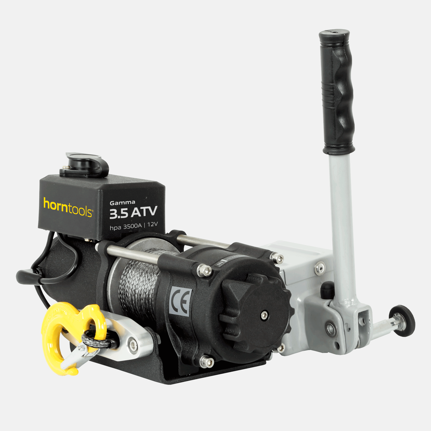 Horntools_Seilwindensystem_HPA3500HITCHDY_PA_1 horntools Mobiles Seilwindensystem mit 1,6 Tonnen und 30m Kunststoffseil 12 Volt