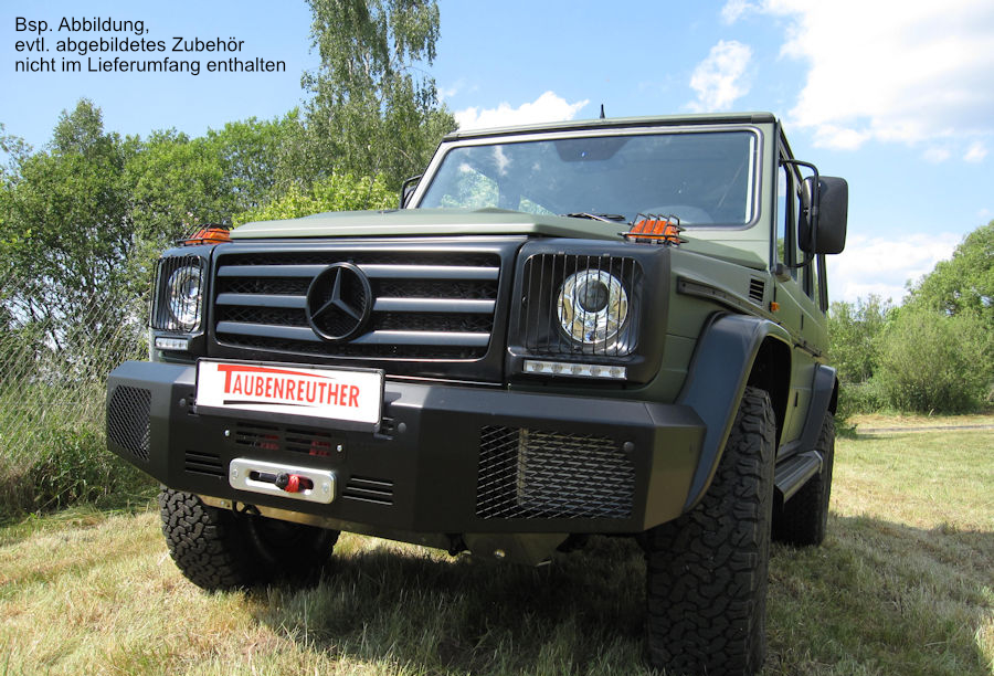 Seilwindenstoßstange Mercedes G350 & G500 `16-`18, inkl. WARN EVO 10S Seilwindenstoßstange Mercedes G350 & G500 `16-`18, inkl. WARN EVO 10S